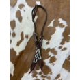 thumbnail image 2 of Showman Two-Tone Argentina Cow Leather Single Ear Headstall w/ Southwest Beaded Inlay, 2 of 3
