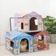 thumbnail image 3 of New Cat House Cat Bed Cat Toy Scraper 2-in-1 Cat Cardboard Scraper Wear-resistant and Cute Cat Furniture Pet Supplies ShopWise Round, 3 of 18