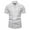 c01White, variant on Arnsht Men's Vintage Jacquard Button Shirts Short Sleeve Solid Color Turn-Down Collar Casual Summer Shirts for Men Black M