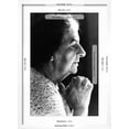 thumbnail image 5 of Art.com Golda Meir, Israeli Prime Minister, Was Elected on March 17, 1969 Premium Photographic Print, White Frame Wall Art, 17" x 23", 5 of 5