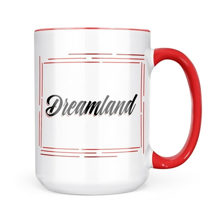 

Neonblond Vintage Lettering Dreamland Mug gift for Coffee Tea lovers