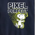 thumbnail image 3 of Peanuts - Pixel Perfect - Toddler & Youth Crewneck Fleece Sweatshirt, 3 of 6