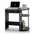 thumbnail image 2 of Furinno Go Green Home Laptop Notebook Computer Desk/Table, Black/Grey/Black, 11193BK/GY/BK, 2 of 6