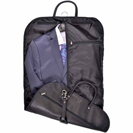 Royce Leather Garment Bag Travel Luggage in Milano Genuine Leather - www.bagssaleusa.com