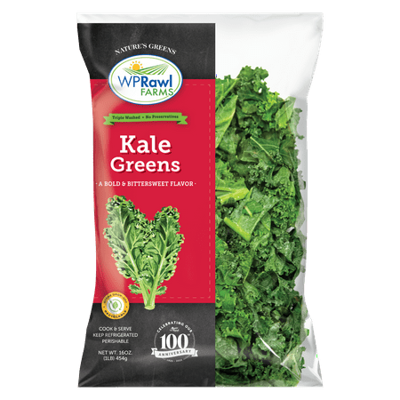 Fresh Green Kale, 1 lb, Bag