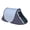 slate blue, variant on Outdoor portable foldable double door tent with inner mat, windproof and sun protection coating, thickened quick opening indoor boat tent, camping, hand thrown tent