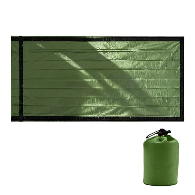 Couverture d'Urgence de Camping et de Randonnée 84 X36 Format Poche pour l'Extérieur et la Chaleur pendant