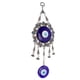 thumbnail image 4 of Blue Eye Wall Hanging Ornament Blue Eye Hanging Ornament Turkish Glass Wall Hanging Ornament Turkish Blue Evil Eye Beads Ornament Hollow Flowers Wall Hangings Blue Eye Wall Hanging, 4 of 8