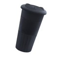 thumbnail image 2 of Portavasos para coche, cubo de basura para vehículo, contenedor de basura negro, cubo de basura de silicona para coche pequeño, a prueba de fugas para, 2 of 8