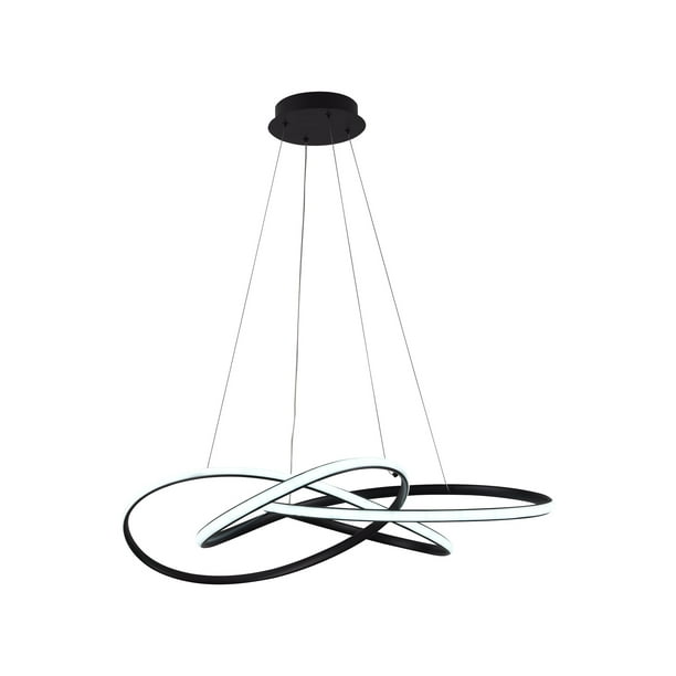 Lámpara Candil SPACE XL Negro Luxica Lighting SPACE