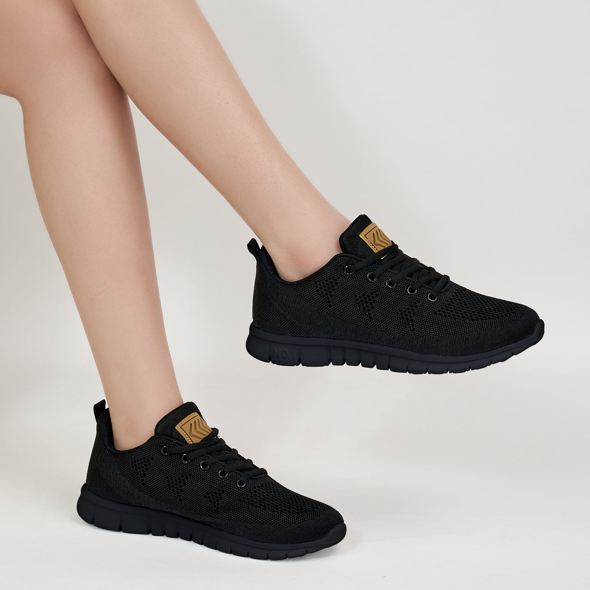 Ecetana Women Running Shoes Breathable Casual Sneakers Comfortable Walking Tennis Shoes