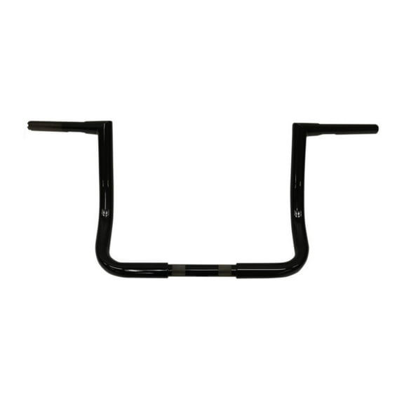 Todd's Cycle 0601-2567 1-1/4in. Bagger Ape Hanger Handlebar - 13in. - Flat Black