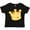 AB-Black, variant on Gold Crown Boys or Girls Toddler T-Shirt