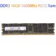thumbnail image 1 of DDR3 16GB 1600Mhz RECC Ram PC3-12800 Memoria 240Pin 2RX4 1.35V REG ECC Memoria RAM para Placa Base X79 X58, 1 of 9