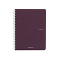 thumbnail image 4 of Fabriano Ecoqua Original Spiral-Bound Notebook, 5.8" x 8.3", A5, Lined, 70 Sheets, Wine, 4 of 4