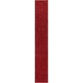 thumbnail image 7 of Unique Loom Davos Shag Collection Area Rug - Solid (2' 7" x 16' 5" Runner Poppy), 7 of 7