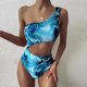 thumbnail image 3 of Gibobby Trajes de Baño para Mujer Con Sexy A Back Bathing Open Beach Striped Set Bikini Bathing Suit Piece Swimsears Tankinis Set(Azul,G), 3 of 5