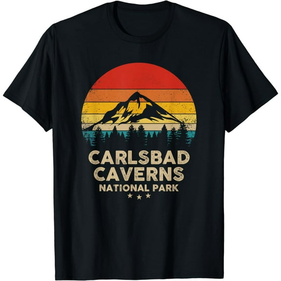 Carlsbad Caverns - National Park Retro Souvenir T-Shirt