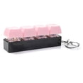 thumbnail image 2 of Keyboard Keychain, Squeeze, 4 Mechanical Switches, Sensory Toy, Relaxation Squeeze Toys, Bag Accessory, Pocket Carry, 1 Pc, 2 of 9