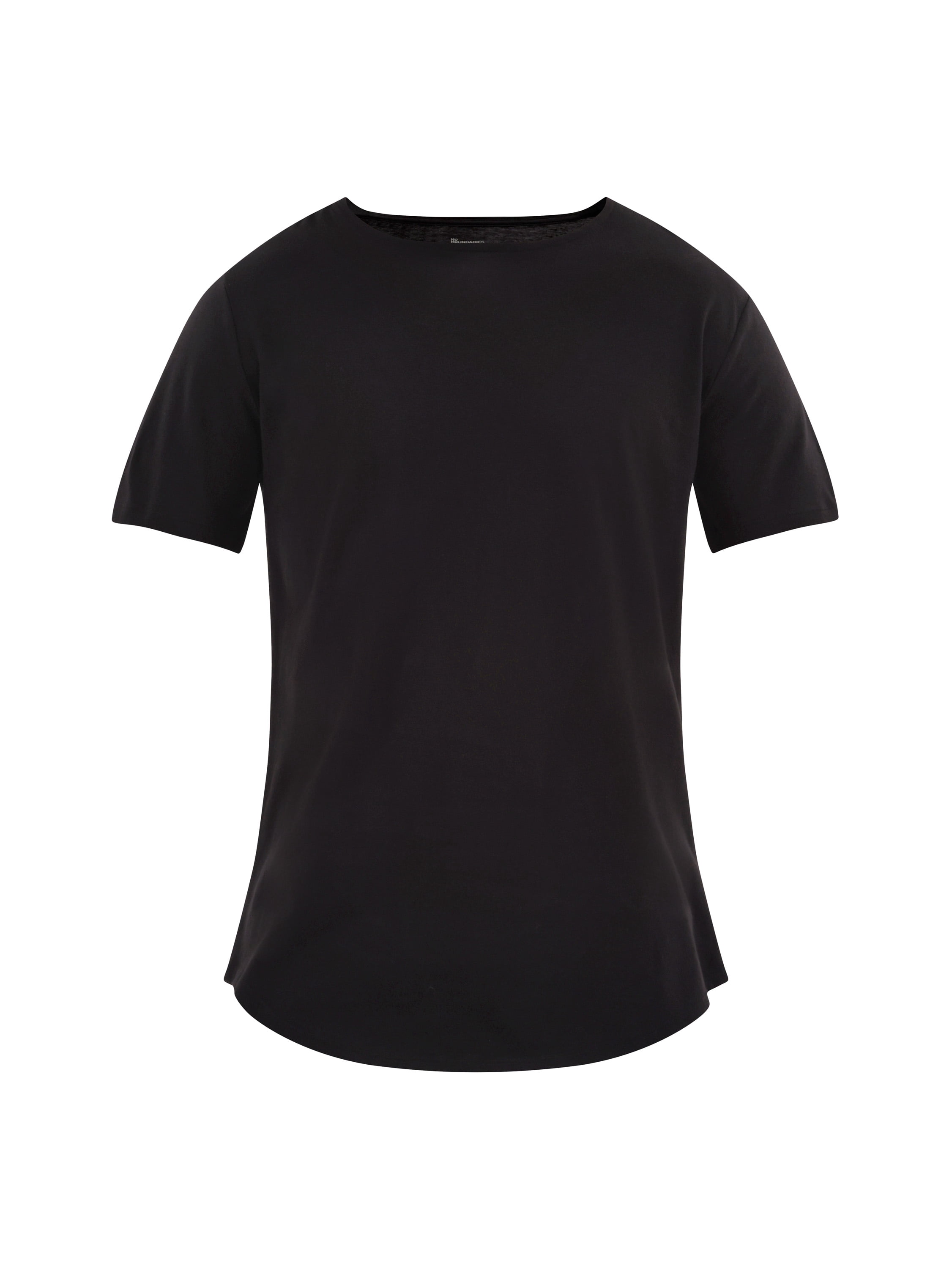 No Boundaries Men's & Big Men's Longline Curved Hem Elongated Tee Shirt, 2-Pack, Sizes XS-5XL