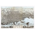 thumbnail image 2 of Wing 14x11 White Modern Wood Framed Museum Art Print Titled - New Bedford Massachusetts - Wing 1876, 2 of 4