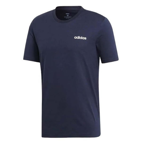 Playera Adidas Essentials Talla EG Basic Manga Corta Azul