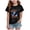 Black, variant on 4th of July Tops Tshirt Kids Toddler American Flag Tshirt for Girls Patriotic Tops Kids 4th of July Outfits Tee USA Short Seleve 2T,3T,4T(Pink,5-6 Years)