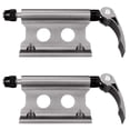 thumbnail image 1 of 2X Support de Fourche de Vélo Bloc de Vélo Support de Fourche Fixation de Roue avant Support de Fixation de Fourche Accessoires de Porte-Fourche de Cyclisme, Titane, 1 of 6