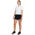 thumbnail image 3 of Shorts Under Armour para Hombre Tejidos con Logotipo Negro / Blanco, 3 of 3