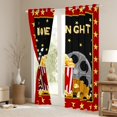 thumbnail image 3 of Manfei Movie Theater Theme Black Out Curtains,Cute Popcorn Curtains Pack of 2 (42x63 Each),Camera Filmstrip Bedroom Curtains For Boys Girls,Ultra Soft Home Decor, 3 of 6