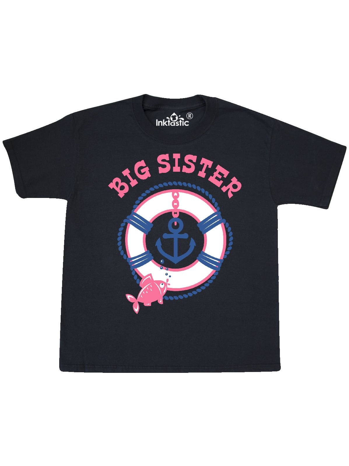 inktastic Nautical Little Sister Toddler T-Shirt