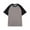 Gray, variant on Fanxing Raglan Sleeve Tshirts for Women Slim Fitted Baseball Tees Shirts Stretchy Summer Athletic Workout Tops Blue,L