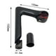 thumbnail image 4 of Potencia de manillar de cuello de cisne de 22,2 mm y 1" para bicicletas BMX y camiones. negro, 4 of 5