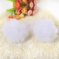 thumbnail image 4 of Mosquitera colgante para cuna de bebé, bola de flores, accesorio para cuna, decoración de pared (blanco), 4 of 8