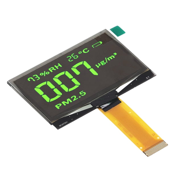 SSD1309 LCD Display Module, 2.42in 24PIN Organic LCD Display Glass Free Construction For DIY White Displaying,Blue Displaying,Green Displaying,Yellow Displaying