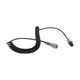 thumbnail image 1 of Cable de extensión de micrófono de radio de 4 pines después de estirarlo 150 cm/59,06 pulgadas, diseño de resorte, macho a hembra, piezas de repuesto, 1 of 10