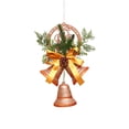 thumbnail image 2 of Decoraciones Navideñas onlyliua Campanas Doradas Decoraciones para Vestíbulo Del Hotel Recepción Vitrina Puerta de Vidrio Decoraciones Colgantes de Pared, 2 of 6