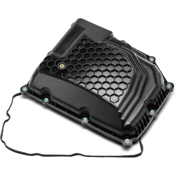 A-Premium Transmission Oil Pan with Drain Plug & Gasket Compatible with Toyota Camry 2018-2022, RAV4 2019-2022, Highlander 2017-2019 2022, Avalon 2019-2022 & Lexus ES350 2019-2022, ES250