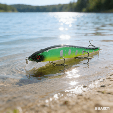 Bisitoy Topwater Fishing Lures, Reliable Floating Hard Bait, 14g