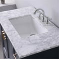 thumbnail image 4 of Isla 36" Marble Countertop Single Vanity w/o Mirror - Classic Blue, 4 of 10