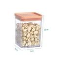thumbnail image 2 of Agiferg Réservoir de Rangement Scellé pour Céréales Grande Boîte de Rangement Cuisine Rangement des Aliments Fruits Secs Thé Réservoir Scellé, 2 of 3