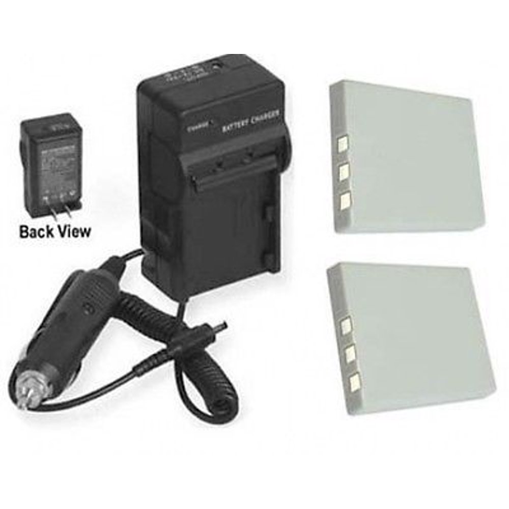 TWO LI40 Batteries + Charger for HP HewlettPackard L2783A, HP L2784A, HP L2785A, HP L2786A