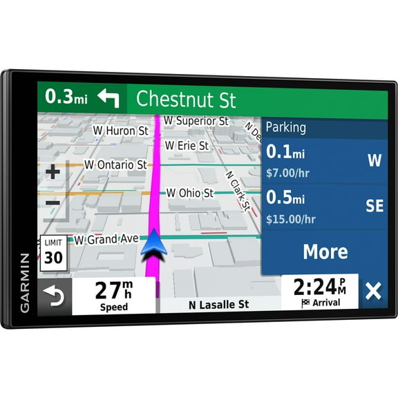 Garmin DriveSmart 65 Automobile Portable GPS Navigator, Portable, Mountable