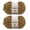 Brown, variant on Crafted by Catherine Charcoal Chunky Chenille Jumbo Yarn, 41 yards, 10.5oz/300g (2 Pack)