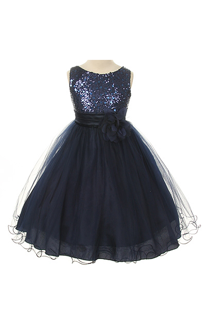 navy blue baby dress