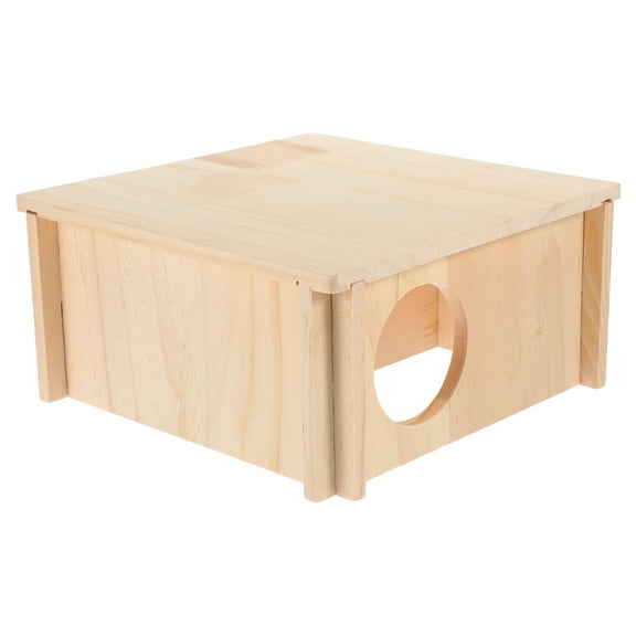 Hamster Hideout House Guinea Pig Hides Small Animal Toy Rabbit Toys Khaki