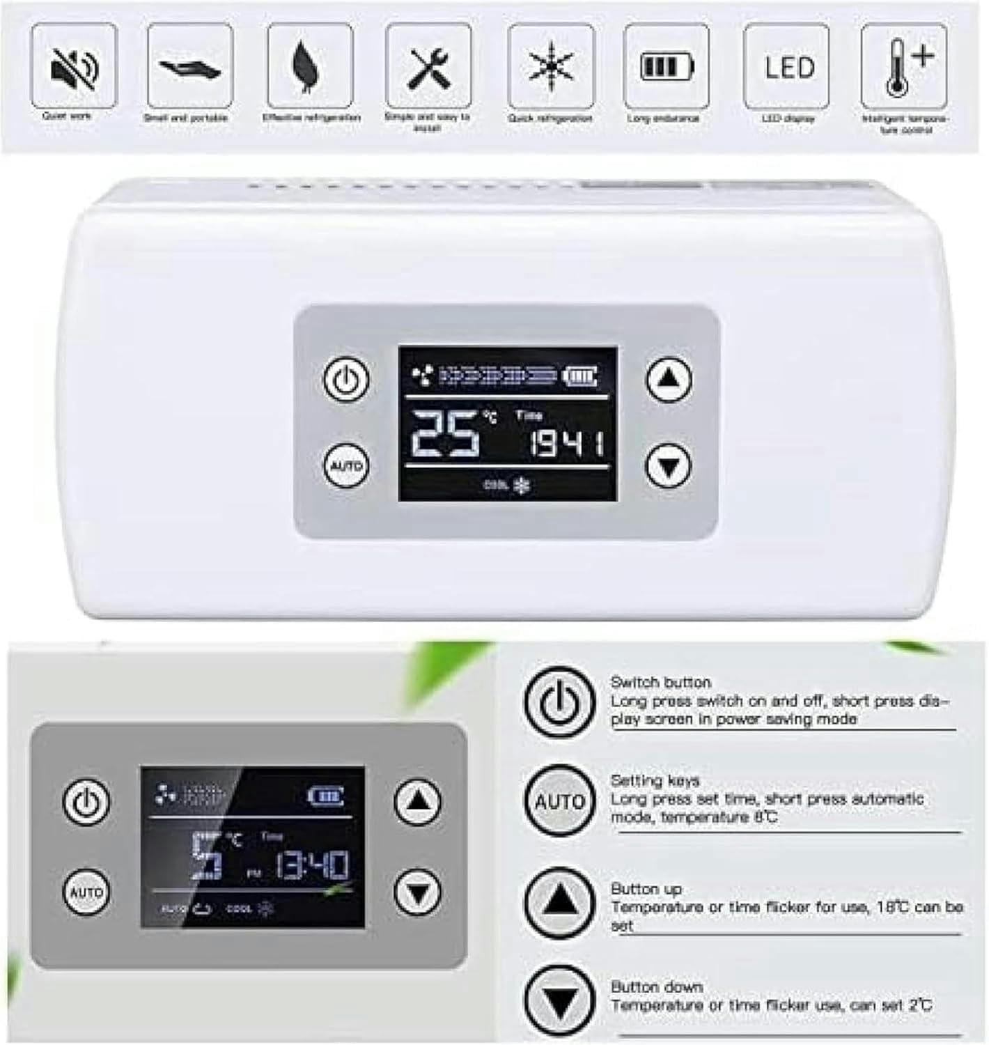 GXCZ Diabetes Mini Refrigerator Insulin Refrigerator Portable Medicine Refrigerator Compact Car Travel Medicine Refrigerator 2-8  Refrigerator