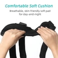 thumbnail image 4 of Resting Hand Splint with Finger Separators - Hand Brace for Finger Contractures - Night Immobilizer Support for Carpal Tunnel Wrist Pain - Thumb Stabilizer Strap For Correction & Comfort, 4 of 9