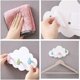 thumbnail image 3 of 1 pc Kids Room Hook, Cloud-Shaped Clothes Hanger for Children, No Need to Drill Holes to Install Wall-Mounted Clothes Hook with 3 Hooks, Suitable for, 3 of 5