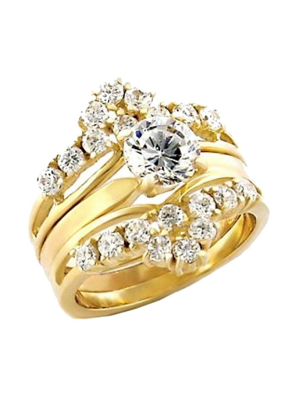 Reputable silly diamonds Mode Jewelers - 1.25 ct Brilliant 2 pc Bridal Wedding ring designer